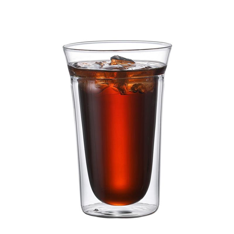Insulated Double Wall Glass Espresso Coffee Mug Milk Tea Iced Mocha Cup Beer Mug Art Barista Coffee Accessories