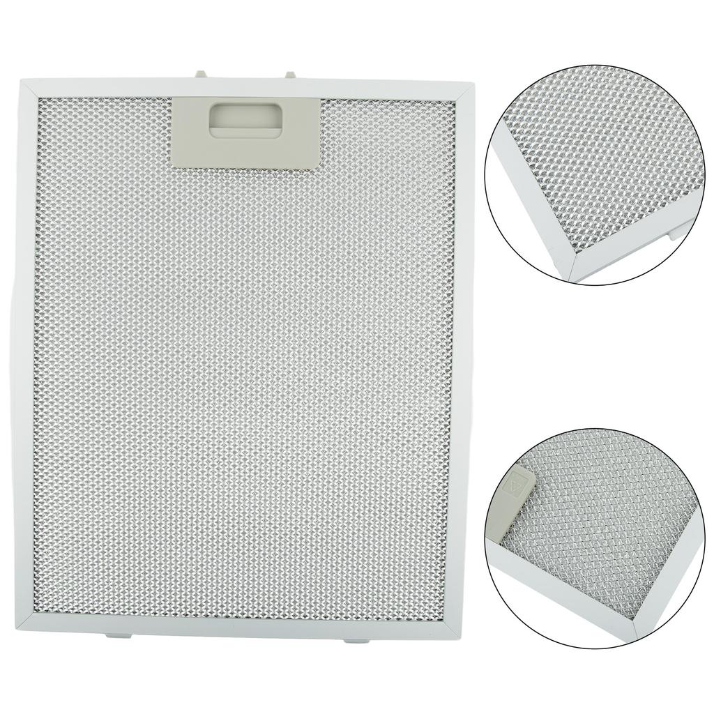 320x260x9mm Range Hood Filter Cooker Hood Grease Filter Kitchen Extractor Ventilation Aluminium Aspirator Filter Mesh Vent Filte