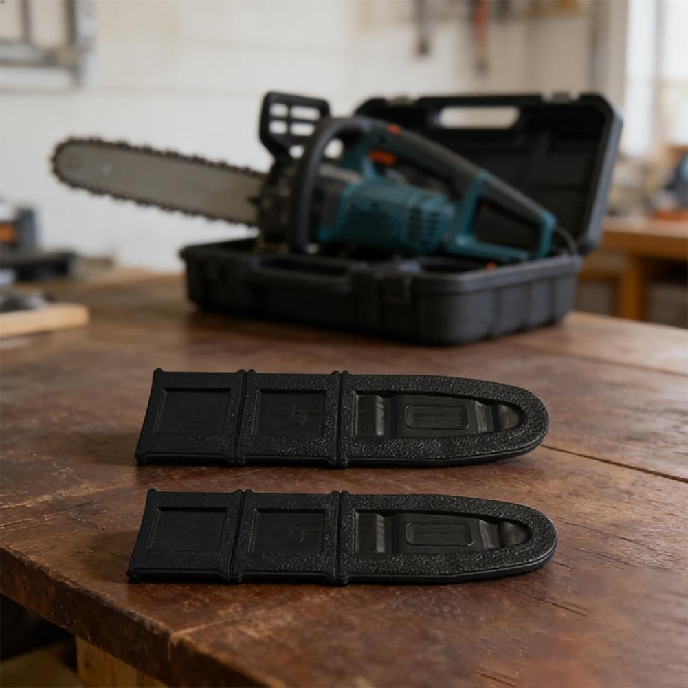 Chainsaw Bar Cover 2 Pack 8 Inch for Easy Transport and Compact Storage Lightweight Heavy Duty Plastic Construction