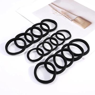 50/100pcs Black Hair Bands for Women Girls Hairband High Elastic Rubber Band Hair Ties Ponytail Holder Scrunchies Accessorie