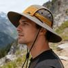 Quick Drying Fisherman Hat Large Brim Visor Cap New Bucket Hat