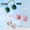 Neck Fan with Rechargeable Battery Portable Fan, Hands Free Wearable Personal 3 Speeds, Cooling for Hot Weather Mini 360 Degree Adjustable