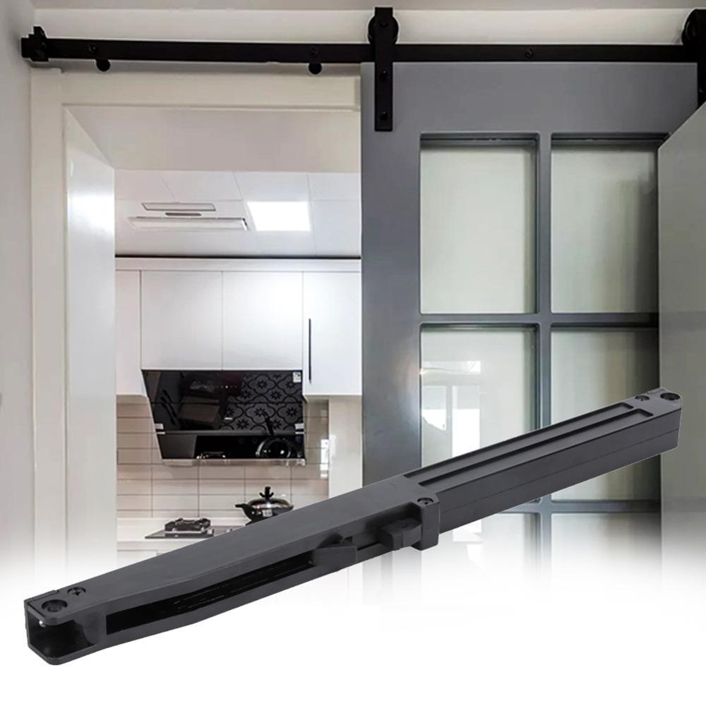 Durable Barn Door Buffer Black Door Slide Damper Smooth Sliding Barn Door Damper All Slide
