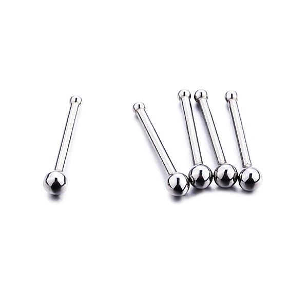 

Titanium Stainless Steel Nose & Ear Studs - Invisible Mini Ball Cartilage Piercing 2.0mm