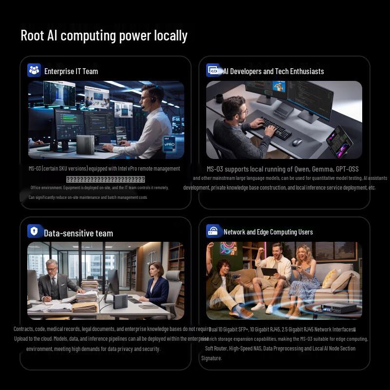Minisforum MS-03 Ultra 7 356H Mini PC (CN version)