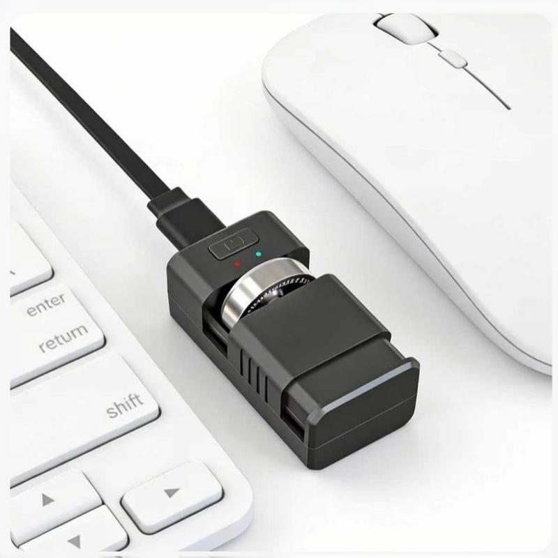 Tragbares USB-Knopfzellen-Batterieladegerät Mini-Universal-Ladegerät für Cr2032 Cr2025 Cr2016 Knopfzellen
