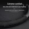 Compatible Suede Steering Wheel Cover for Honda: Accord, Civic, XRV, Spirior, Avancier, Odyssey - Anti-Slip Design.