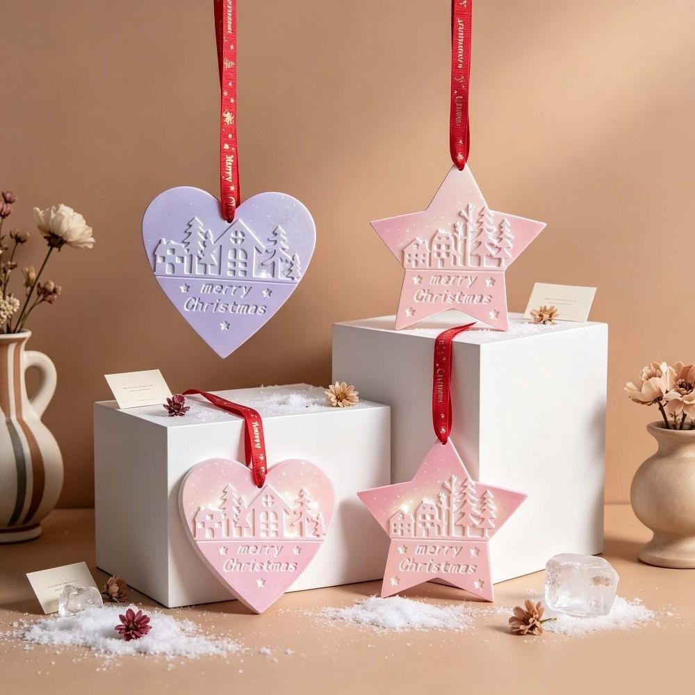 Plaster Clay Craft Gypsum Casting Molds with Hanging Loop Pendant Molds  for Resin Clay Plaster