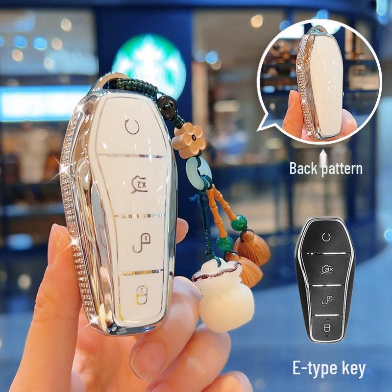 BYD Dolphin & Model Key Cover for Han, Qin Plus DMI, Song L, Kou Pro, Yuan, Tang, Seagull EV, Destroyer 05, Seal 06