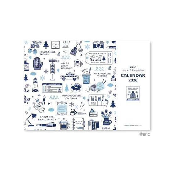 New Japan Calendar 2026 Calendar Wall Hanging Eric NK4000