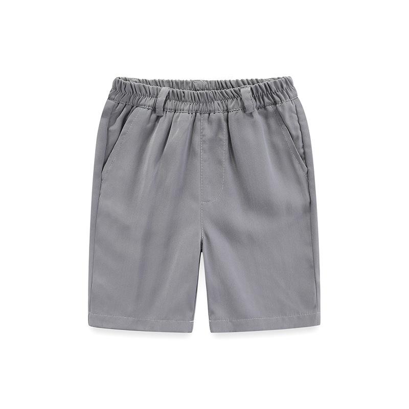 Kids Black Versatile Academy Style School Performance Mid Length Suit Shorts