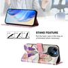 Coloured Drawing Wallet Case for Tecno Spark Go 1 20 Pro Plus 30C Camon 30 Pova 6 Neo Pop 9 Stand Card Holder Strap Phone Cover