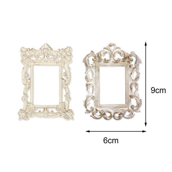 Yousheng 5 Stück Geprägter Aufkleber Retro-Stil Hohles Design Scrapbooking-Zubehör Rahmen DIY Spitzen-Bastelset Bilderrahmen