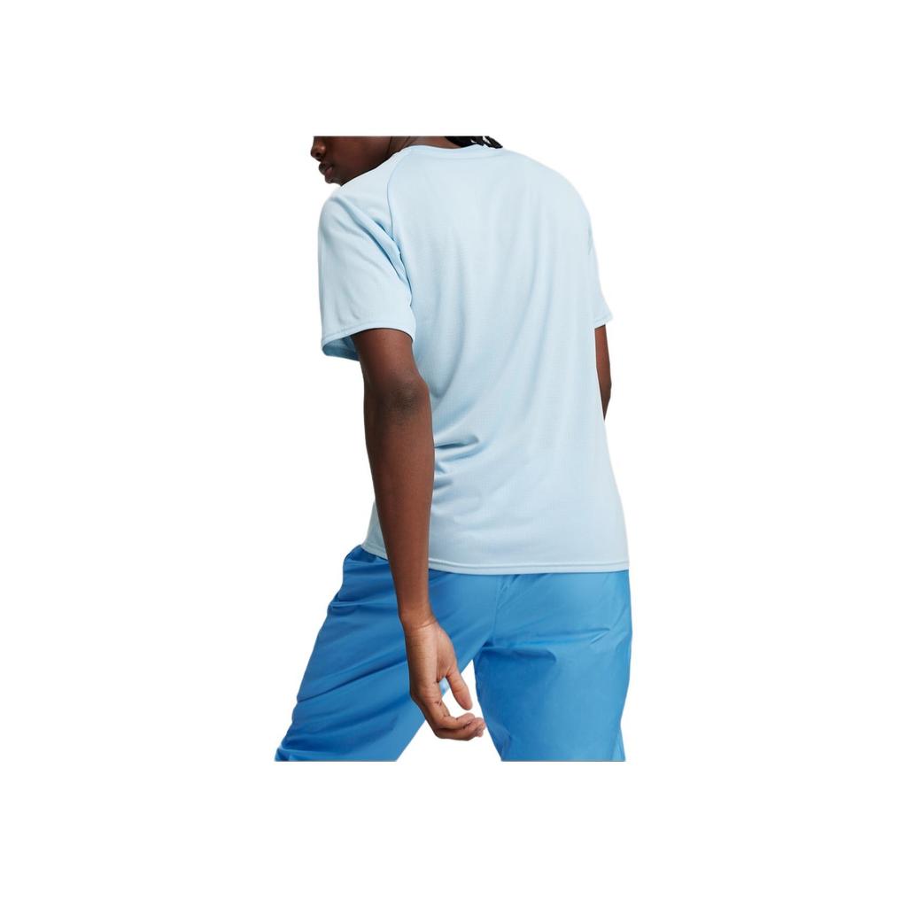 PUMA MCFC Prematch Ribbed Crew Neck Short Sleeve Printed Dopamine T-Shirt Men Tops Silver-Grey Lake-Blue 774370-01