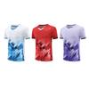 Men Women Badminton Sport T-Shirt Short Sleeve Quick Dry Breathable Fly Athletic Top