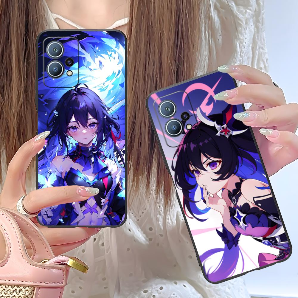 HSR Seele Matte TPU Mobile Phone Case for Huawei P60 P50 P40 P30 P20 P10 P9 P8 Pro Lite Plus Colorful Printing Cover