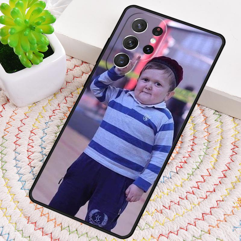 Hasbulla Fighting Meme Mini Khabib Blogger 17 Phone Case For Samsung Galaxy note 10 pro S26 S25 S24 S23 S22 S21 Plus Ultra Cover