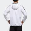 Adidas Jackets Men's White Hooded Moderate Pilot DV0941