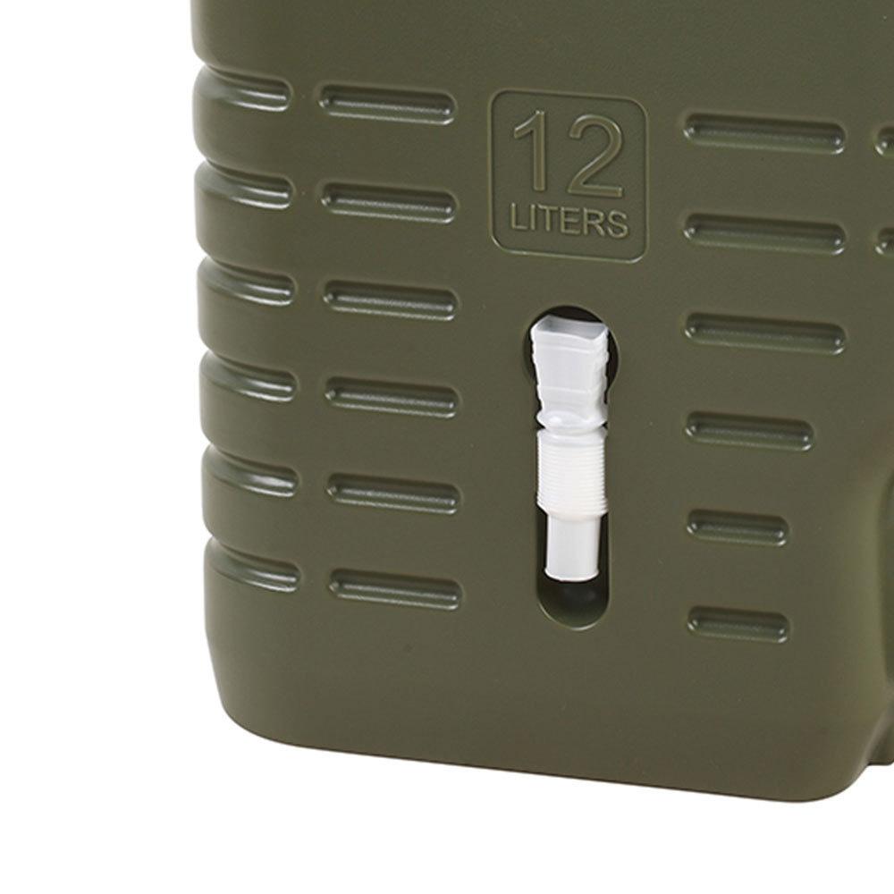 25L Camping Water Containers Portable Emergency PE Water Tank with Faucet for Camping Hiking