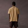 Fear of God Essentials SS Tee With Letter Logo Print Unisex Tops Sand White ESSENTIAL125BT222004F
