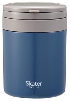 Insulated Soup 500ml with Folding Ash LJFO5AG68025 Jar, Capacity, Handle, Antibacterial, Blue,