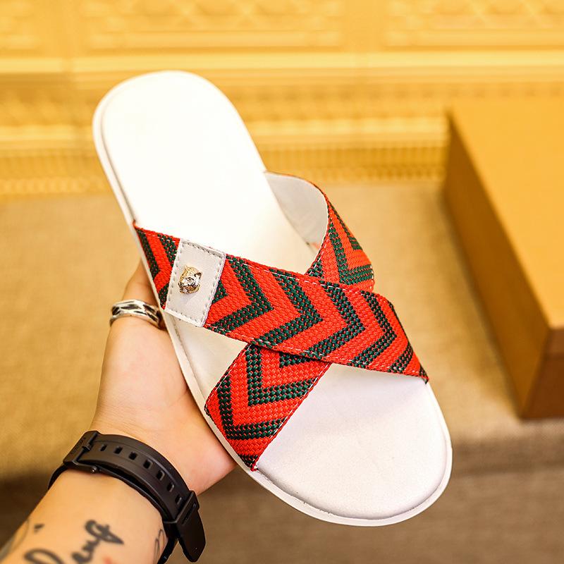 Flip Flops Summer New Men's Shoes Trendy Brand Indoor Outdoor Open-toe Sandals Light Casual Slippers Men