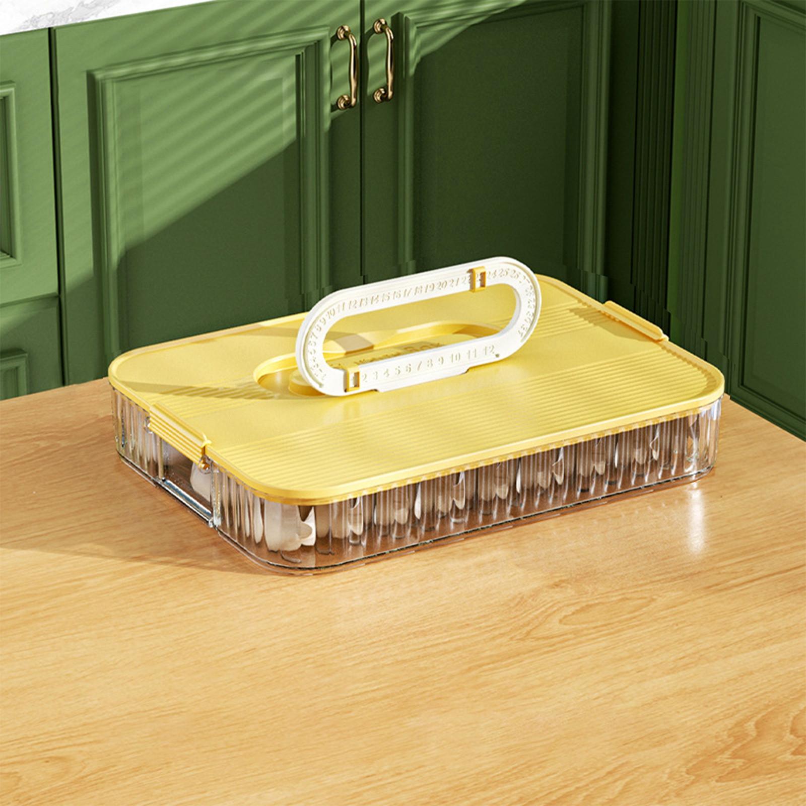 

Контейнер для мяса для холодильника, контейнер для мяса для обеда, контейнер для хранения, съемный холодильник, контейнер для мяса One Size жёлтый