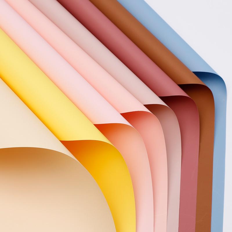 Extra Thick 8.5 Silk HD Morning Mist Matte Waterproof Florist Paper for Fresh Flower Wrapping