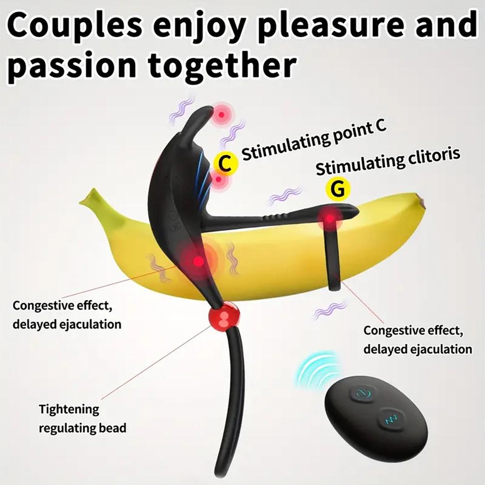 Adjustable Penis Cock Ring Wireless Remote Control Vibrator Delay Ejaculation Erection Scrotum Stimulator Silicone Sex Toys for Adult 18
