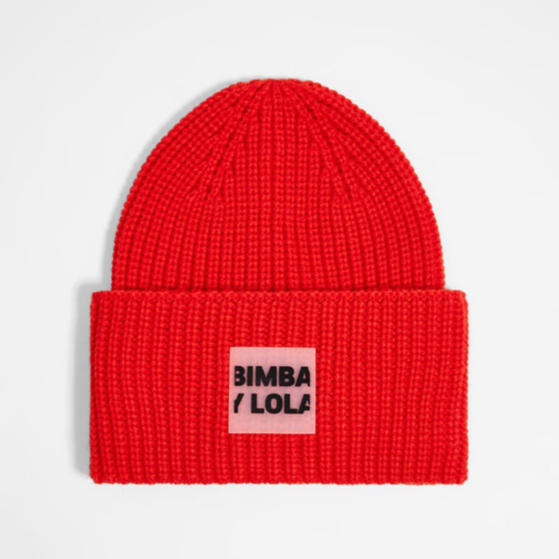

BIMBA Y LOLA [23FW] BIMBA Y LOLA Red Logo Knit Beanie B236AIH007RDB Red_M
