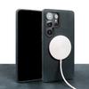 For  Magnetic Genuine Leather Case For Samsung Galaxy S2 Ultra S24 Plus S23 S22 S21 FE S20 Note20 Ultra Phone Back Cover