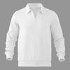 Man Hoodie Half Zip Sweater Pullover Long Sleeve Knit Top Loose Fit Geometric Pattern Casual Shirt Ribbed Cuff Hoodies
