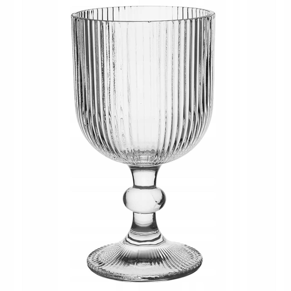 Glass Goblet On a Stem Clear 370ml 1pc Selena