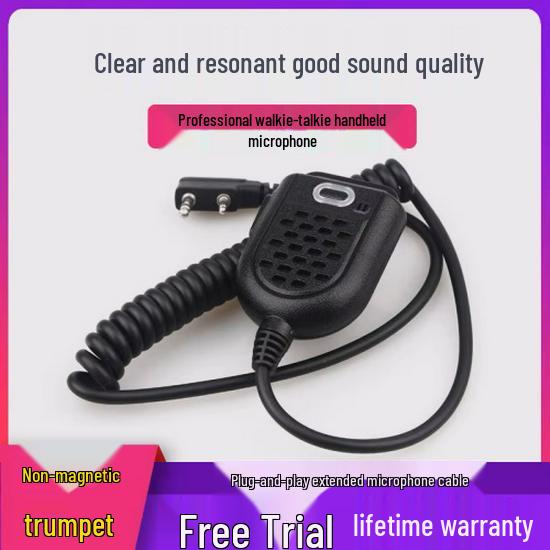 

M7 Baofeng BF-UV5R/BF-888S/UV8D Handheld Shoulder Microphone for Walkie-Talkie Other