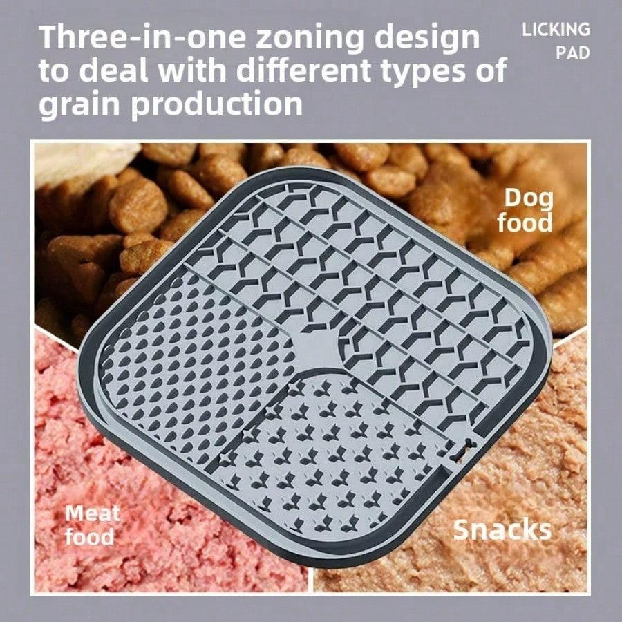 Pet Licking Food Pad Slow Food Bowl Pet Silicone Licking Pad Dog Feeding Mat