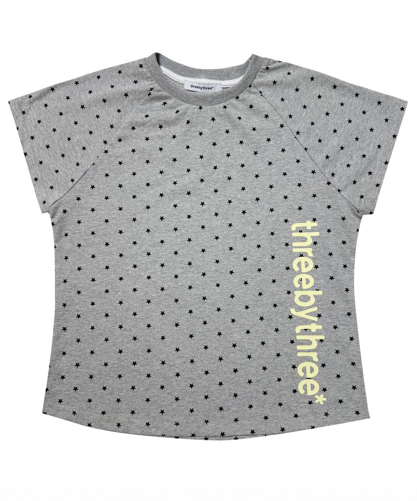 Sseulibaisseuli Star Dot Logo T-Shirt Gray
