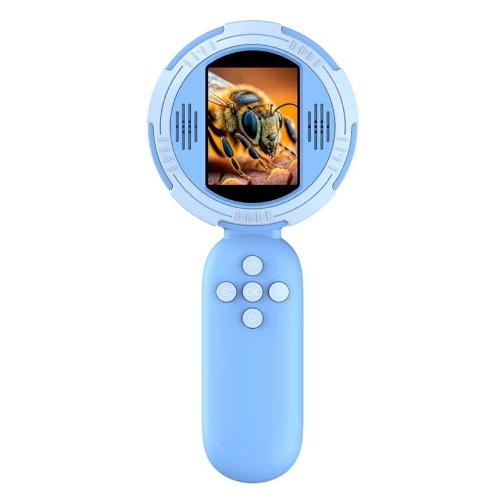 8 LED Lights Digital Microscope 100X Mini Microscope Handheld Magnifying Glass  Gifts for Kids