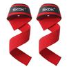 1 Pair Wrist Lifting Straps Gym Weightlifting Deadlift Strap Cotton Hard Pull Grip Band with Neoprene Padded & Non-Slip Silicone