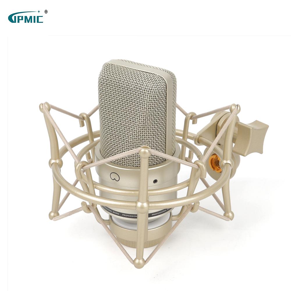 Professional Mic Microphone Metal Shock Mount for Professional Microphones, Suitable for U87,TLM102,103,107;KMS105,M147,149