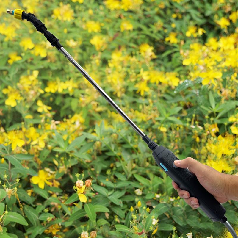 Rechargeable Electric Sprayer with 3m Water Pipe for Watering, Disinfection, and Pesticide Use in Home Gardens