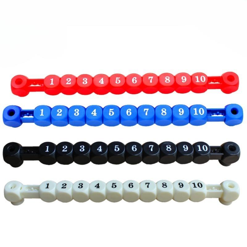 Table Football Machine Accessory, Multifunctional Grid Score Strip Counter for Table Game Sports Equipment