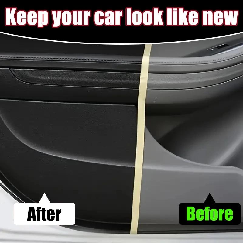 Universal Leather and Plastic Repair Polishing Wax - Automotive Interior Reconditioning Cream for Leather/plastic/rubber Care