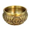 Eight Blessings Copper Golden Toad Treasure Bowl Home Office Craft Ornament Wholesale One Piece Dropshipp