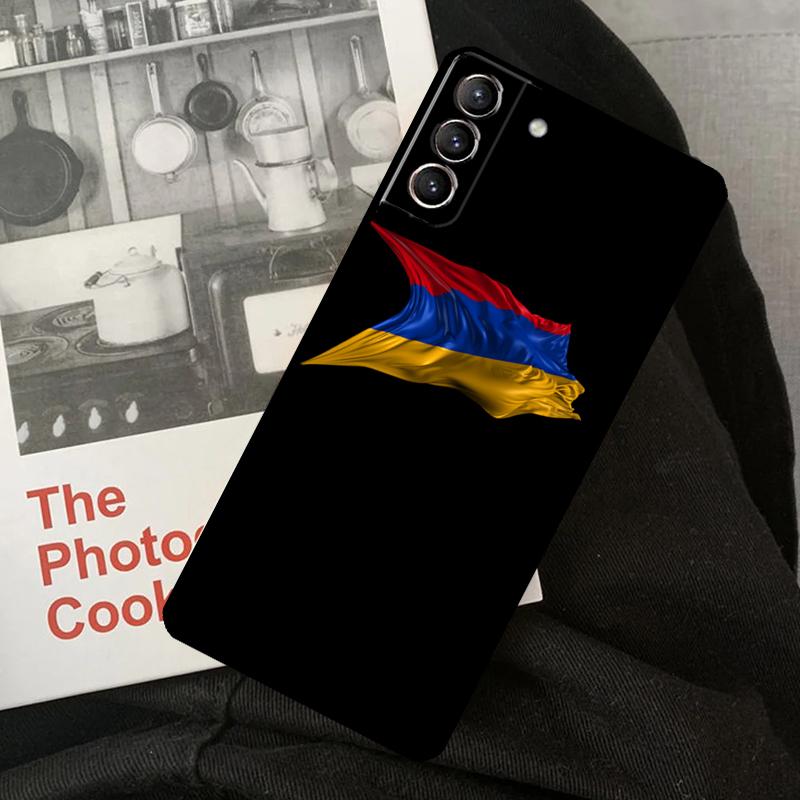 Armenien Wappen Flagge Handyhülle Für Samsung Galaxy S24 Ultra S22 S23 S20 S21 S24 FE S9 S10 Plus Note 10 20 Ultra