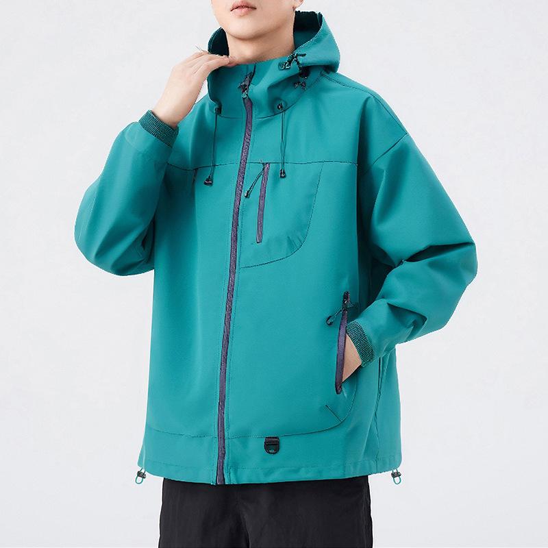 2025 Fall/Winter New Windproof Jacket Men's Regular Fashion Trend Men's Warmth