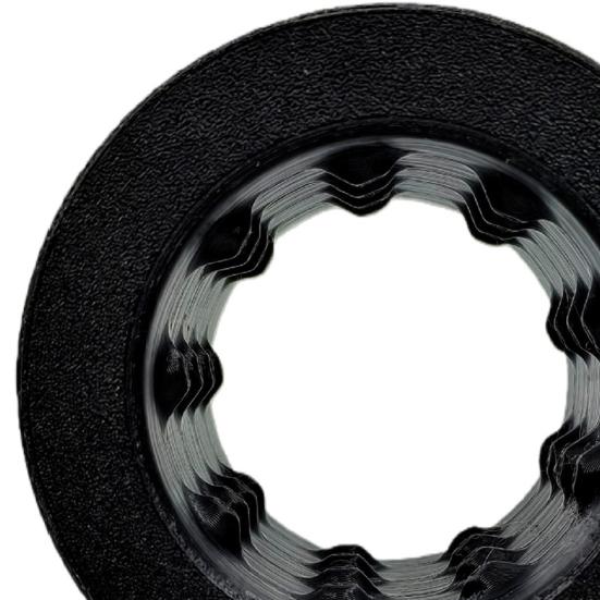 Duschhuvud Kraftfull Superladdning Hydromassage 360-graders Ring Vattenstråle Spiralmunstycke Standardgänga Allroundrengöring Duschhuvud