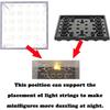 Building Block Display Box Suitable for Lego Minifigures Clear Desktop Dust Box Stackable Storage Square Small Particles Case