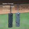 Stainless Steel High-Frequency Outdoor Rescue Whistle