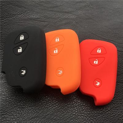 Silicone Rubber Car Key Fob Cover Case Shell Holder Sticker For BYD S6 S7 G3 L3 M6 L6 E6 F0 F3 3button Smart Remote Key