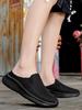 Summer Mesh Half Shoes for Men Mules Open Back Casual Shoes Closed-toe Loafers Slippers Backless Slides Sandal Slip On Flats